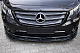 Передня Lip накладка EuroCap (чорна) для Mercedes Vito/V-class W447 2014- рр