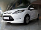 Накладка на передній бампер 2008-2013 (під фарбування) для Ford Fiesta рр