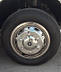 Ковпаки з нержавійки Ексклюзив V1 (2 катковий, 4 шт) 2013-2025 для Volkswagen Crafter рр