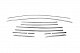 Верхня окантовка скла (12 шт, нерж) для Ford Kuga/Escape 2013-2019 рр