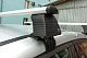 Автобагажник Ercul V4 (хром, пара) для Daewoo Lanos
