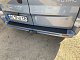 Накладка на задній бампер DDU (ABS) для Renault Trafic 2001-2015 рр