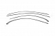 Верхня окантовка вікон (нерж) для Mercedes C-сlass W205 2014-2021рр