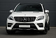 Тюнінг решітка GT Panamericana (для ML) для Mercedes GLE/ML сlass W166 2011-2018 рр
