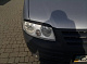 Війки (чорні) Чорний мат для Volkswagen Caddy 2004-2010 рр
