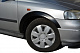 Накладки на арки (SD/HB) (4 шт, чорні) для Opel Astra G classic 1998-2012 рр