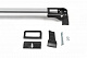Поперечени у штатні місця під ключ Wingbar V3 (2 шт) Сірі для Nissan X-trail T32 / Rogue 2014-2021 рр