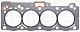 Прокладка ГБЦ 1.3/1.5L Geely ELRING (пароніт)