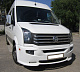 Накладка на передній бампер 2012-2026 (LED, під фарбування) для Volkswagen Crafter рр