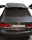 Спойлер на скло (чорний, ABS) для Honda Civic Sedan VIII 2006-2011 рр