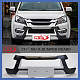 Передня і задня накладки (2 шт) для Isuzu MU-X 2013- рр