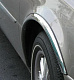 Накладки на арки (2004-2008, 4 шт, нерж) для Peugeot 407 рр