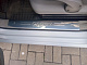 Накладки на внутрішні пороги (Omsa, нерж) 3 штуки для Volkswagen Caddy 2004-2010 рр