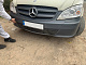 Зимова накладка на бампер (2010-2015) Глянсова для Mercedes Vito W639 рр