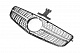 Передня решітка Diamond Silver для Mercedes C-class W204 2007-2015 рр