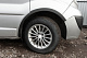 Накладки на колісні арки (4 шт, чорні) 2001-2007, чорний метал для Opel Vivaro рр