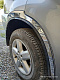 Накладки на арки (4 шт, нерж) для Nissan X-trail T30 2002-2007 рр