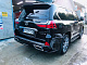 Накладка на торець заднього бампера (2016-2026, 2 шт) для Lexus LX570/450d рр