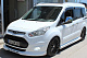 Накладка на передній бампер (під фарбування) для Ford Connect 2014-2021 рр