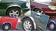 Накладки на арки (2004-2008, 4 шт, нерж) для Peugeot 407 рр