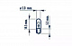 Вказівна лампа Narva 17040 W1,2W 24V W2X4,6d