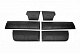 Молдинг на двері OmsaLine (6 шт, ABS) для Volkswagen Amarok 2010-2022 рр