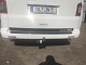 Накладка на задній бампер із загином (ABS-пластик) Матова для Volkswagen T5 Caravelle 2004-2010 рр