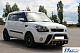 Кенгурятник (нерж) 60 мм, з написом для Kia Soul I 2008-2013 рр