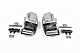 Насадки Autobiography (2 шт, нерж) для Range Rover III L322 2002-2012 рр