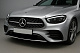 Передня решітка Diamond Silver (AMG Line, 2020-2026) Без місця під камеру для Mercedes E-сlass W213 рр