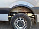 Накладки на арки вузькі (4 шт, чорні) для Volkswagen Crafter 2006-2016 рр