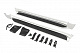 Бокові пороги (2 шт) для Toyota Land Cruiser 300 2021- рр