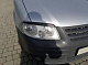 Війки (чорні) Чорний мат для Volkswagen Caddy 2004-2010 рр