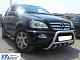 Кенгурятник (нерж.) для Mercedes ML W163