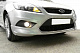 Накладка на передній бампер Sedan (під фарбування) для Ford Focus II 2008-2011 рр