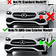 Передня решітка GT Panamericana (для AMG-Line) для Mercedes C-class W206 2022- рр