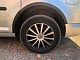 Накладки на арки (чорний мат) Коротка база, 2 бічних (пластик) для Volkswagen Caddy 2010-2015 рр