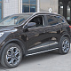 Бокові пороги Оригінал V2 (2 шт) для Renault Kadjar 2015-2022 рр