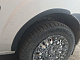 Накладки на арки (4 шт, чорні) для Fiat Doblo I 2005-2010 рр
