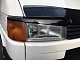 Вії Прямий капот (2 шт) чорний мат для Volkswagen T4 Caravelle/Multivan 1990-2003 рр