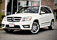 Передні та задні накладки Libao 2008-2012 (нерж) для Mercedes GLK сlass X204