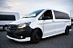 Тюнінг обвіс на передній бампер (під фарбування) для Mercedes Vito/V-class W447 2014- рр