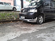 Передня нижня накладка ABT з вусами (під фарбування) для Volkswagen T5 Transporter 2003-2010 рр
