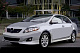 Накладка на передній бампер (під фарбування) для Toyota Corolla 2007-2013 рр