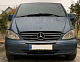 Рамка під номер хром (1 шт, нержавіюча сталь) для Mercedes Vito W639 2004-2014 рр