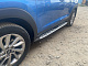 Бокові пороги Оригінальний дизайн V1 (2шт) для Hyundai Tucson TL 2016-2021 рр