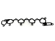Прокладка колектора впускного Great Wall Hover H3/Haval H3 4G63/4G64 KLM