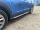Бокові пороги Оригінальний дизайн V1 (2шт) для Hyundai Tucson TL 2016-2021 рр