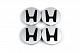 Ковпачки диски 58.5/56 мм V1 (4 шт) для Тюнінг Honda