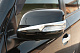 Смужки на дзеркала 2012-2021 (2 шт, хром) для Toyota Land Cruiser 200 рр